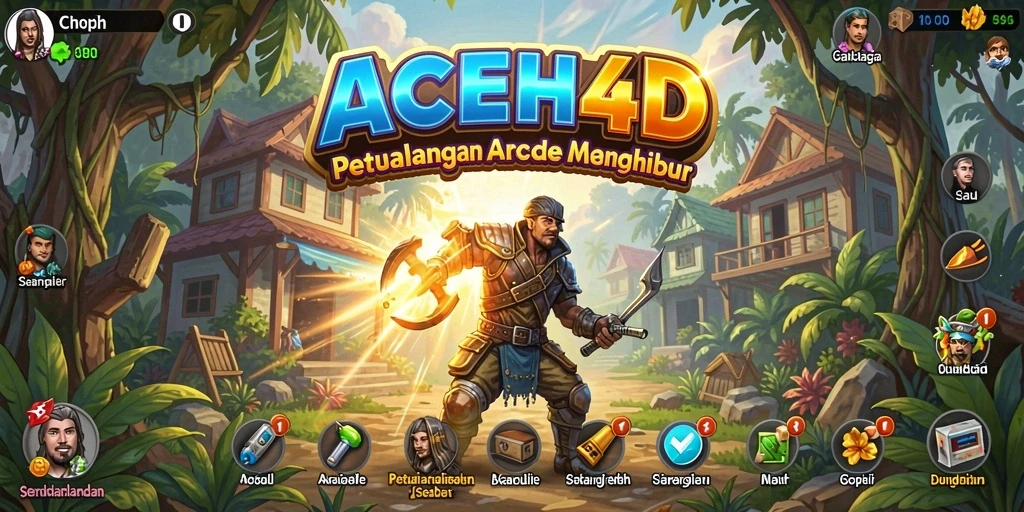 Tampilan gameplay ACEH4D yang menegangkan dan penuh warna.