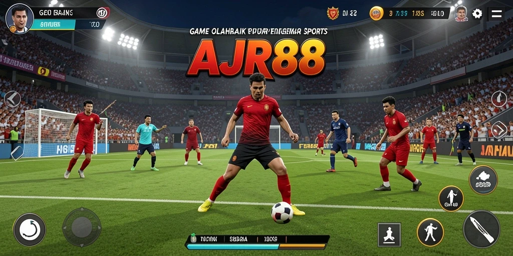 Tampilan gameplay seru dari AJR88 yang memikat dan realistis.