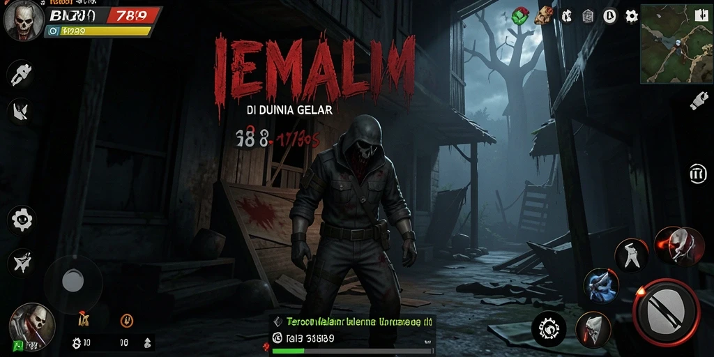 Tampilan seram gameplay BNI789 yang menggugah adrenalin.