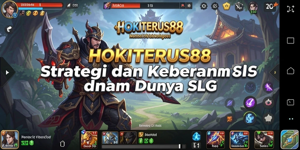 Tampilan gameplay HOKITERUS88 yang menarik dan strategis.