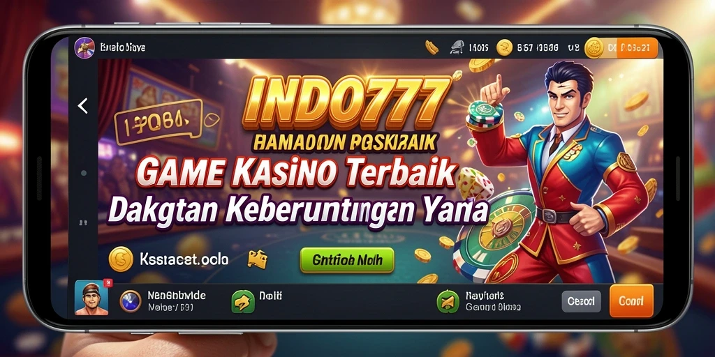 Screenshot gameplay INDO777 menampilkan aksi seru permainan Kasino.
