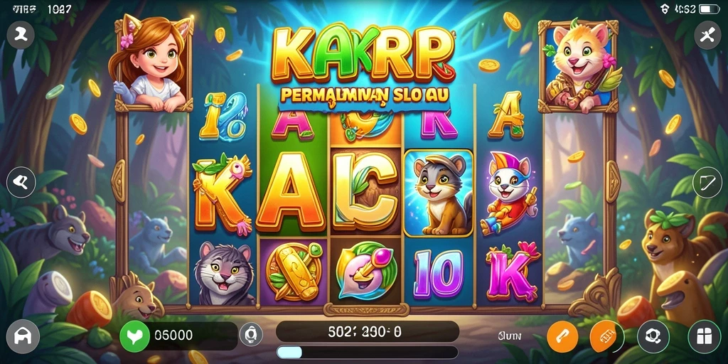 Tampilan gameplay KAKRP yang menakjubkan dan interaktif.