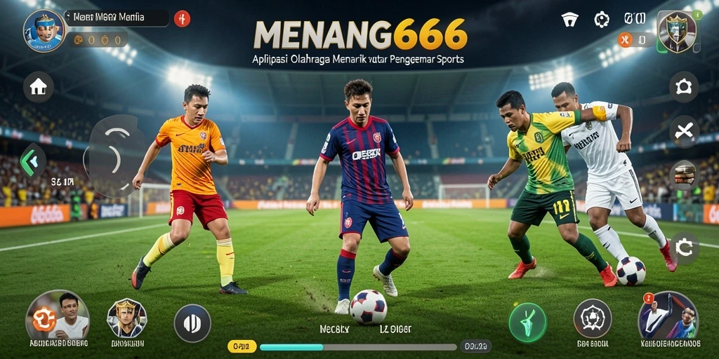 Tampilan gameplay seru di MENANG666 dengan aksi olahraga yang menegangkan.