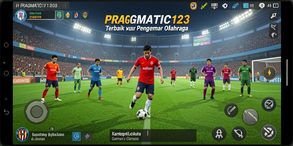Screenshot gameplay PRAGMATIC123 dengan aksi seru di lapangan.