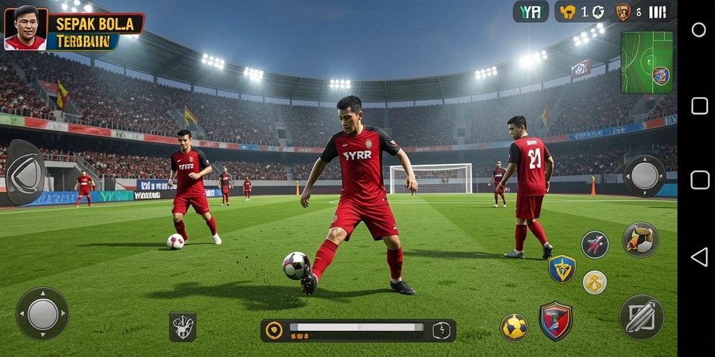 Tampilan utama game YYRR dengan gameplay seru dan realistis.