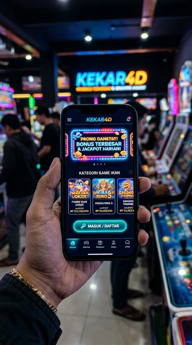 Tampilan antarmuka kekar4d yang ramah pengguna.